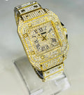 Gold Diamond Luxury Watch noblistic 