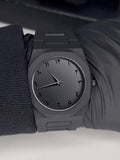 Black Arabic Aura Watch Tech Circle 